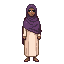 Adult woman (second look) avatar, stage 1