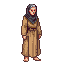 Elder woman avatar, stage 1