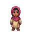 Girl (second look) avatar, stage 1